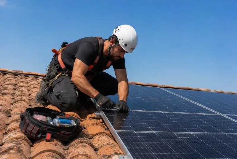 Maintenance et monitoring de panneaux solaires à Cours